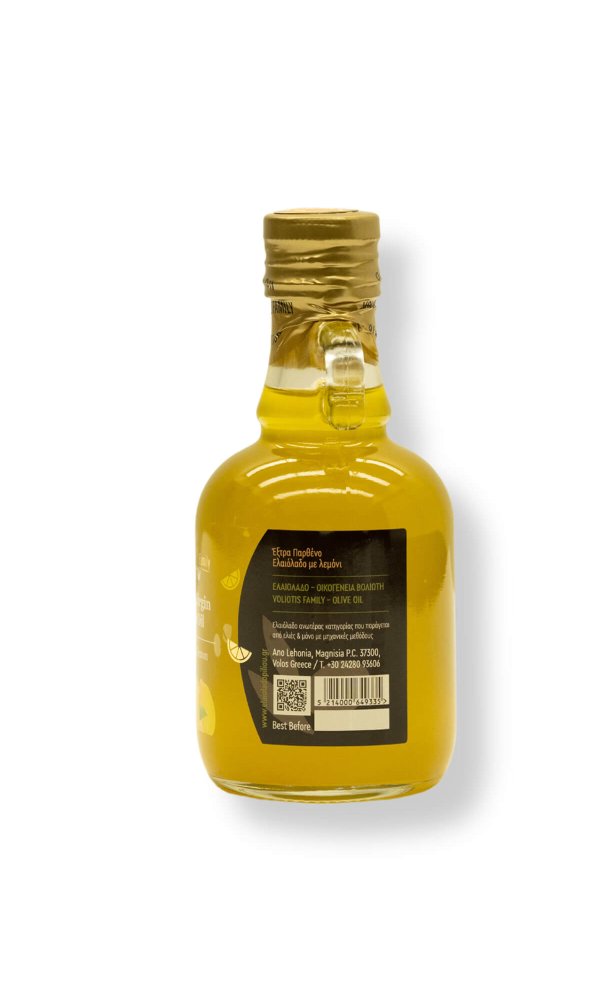 Aromatisches Natives Olivenöl Extra, angereichert mit Zitronenextrakt