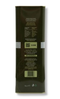 •	Huile d'Olive Vierge 5L