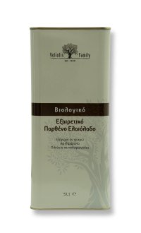 Organic Extra Virgin Olive Oil 5L
