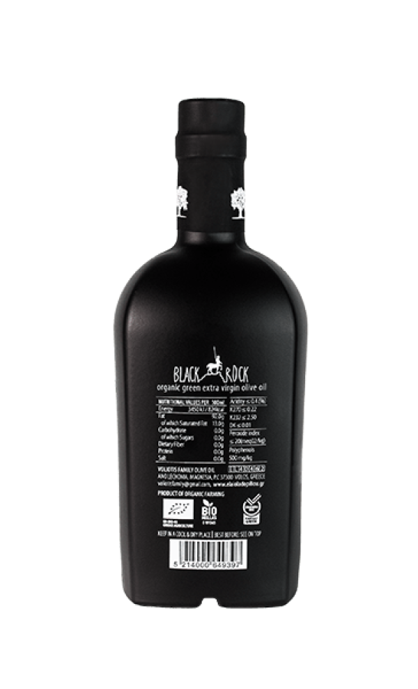 Black Rock Organic Early Harvest Extra Virgin Olive Oil 500ml