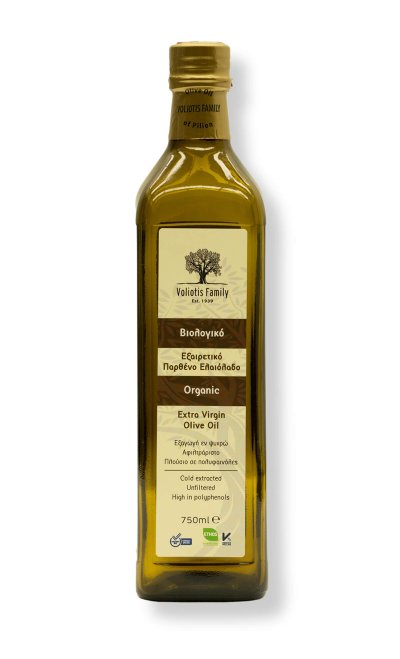 Organic Extra Virgin Olive Oil 750ml